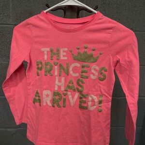 Place Pink and Gold Long Sleeve Tee